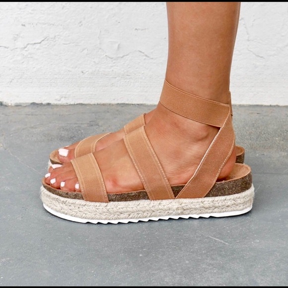 ❤️New Trend❤️🎉Platform Espadrille Wedge Sandals🎉 - Picture 7 of 7
